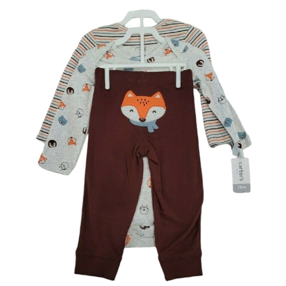 New Carters 3pc fox set